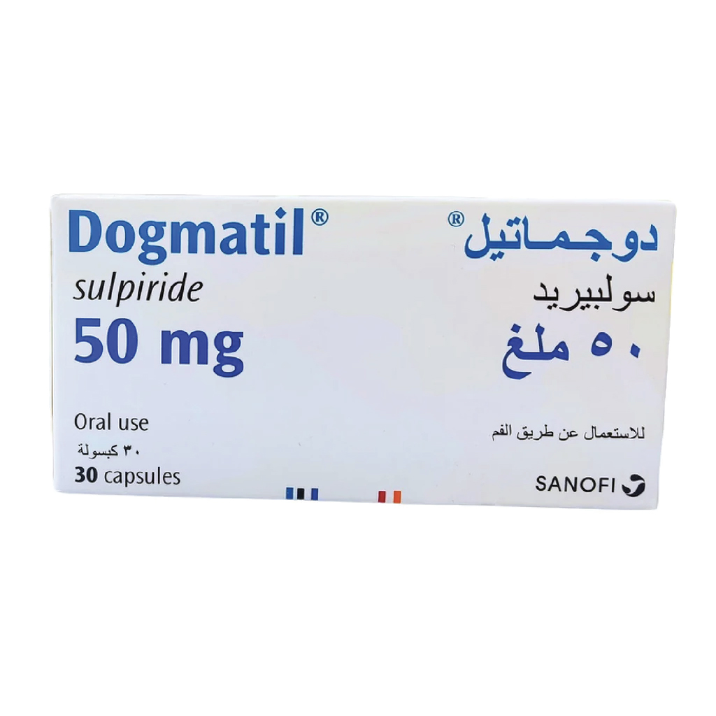 Dogmatil Sulpiride 50mg  30 Capsules