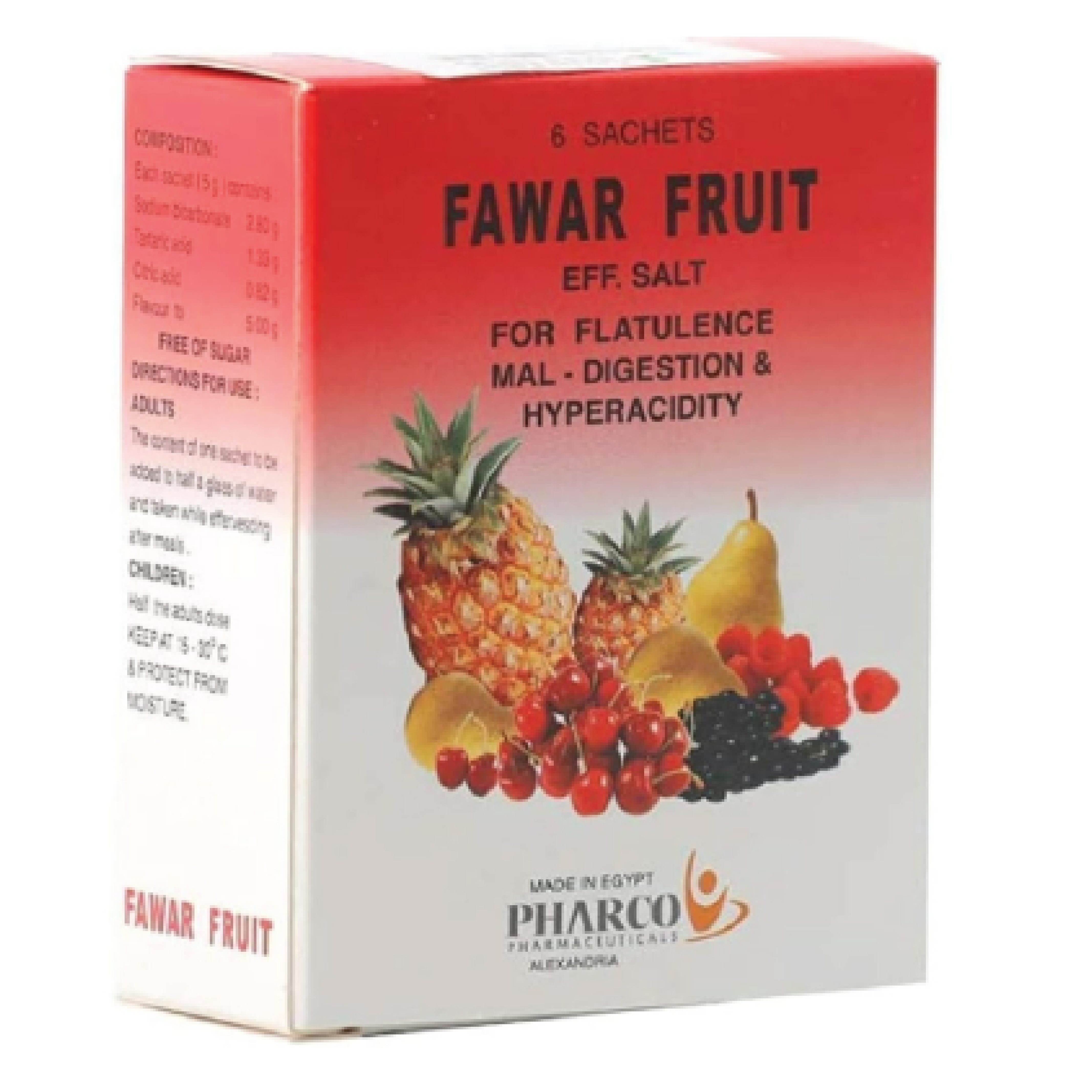 Fawar Fruit Eff 6 Sachets