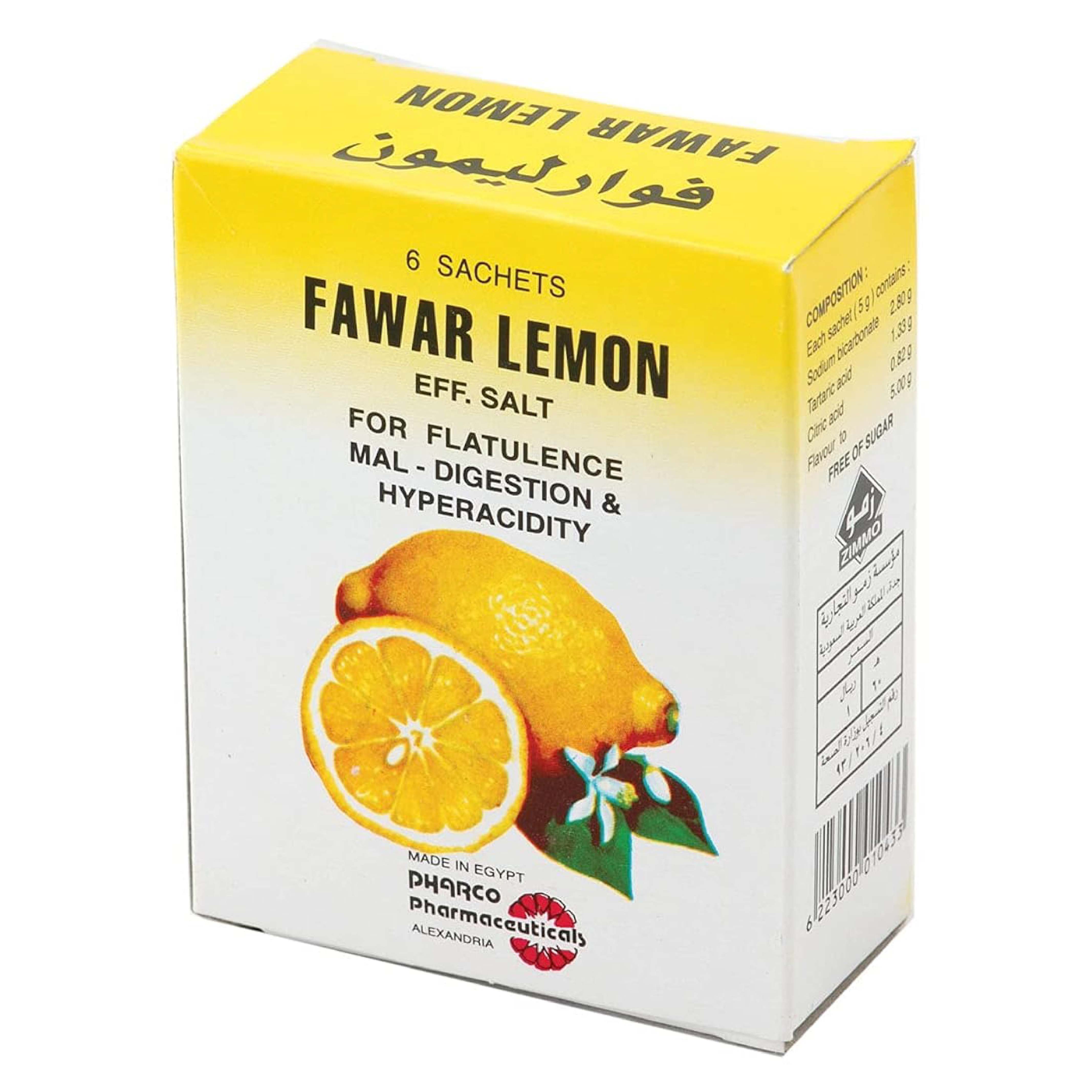 Fawar Lemon Eff 6 Sachets