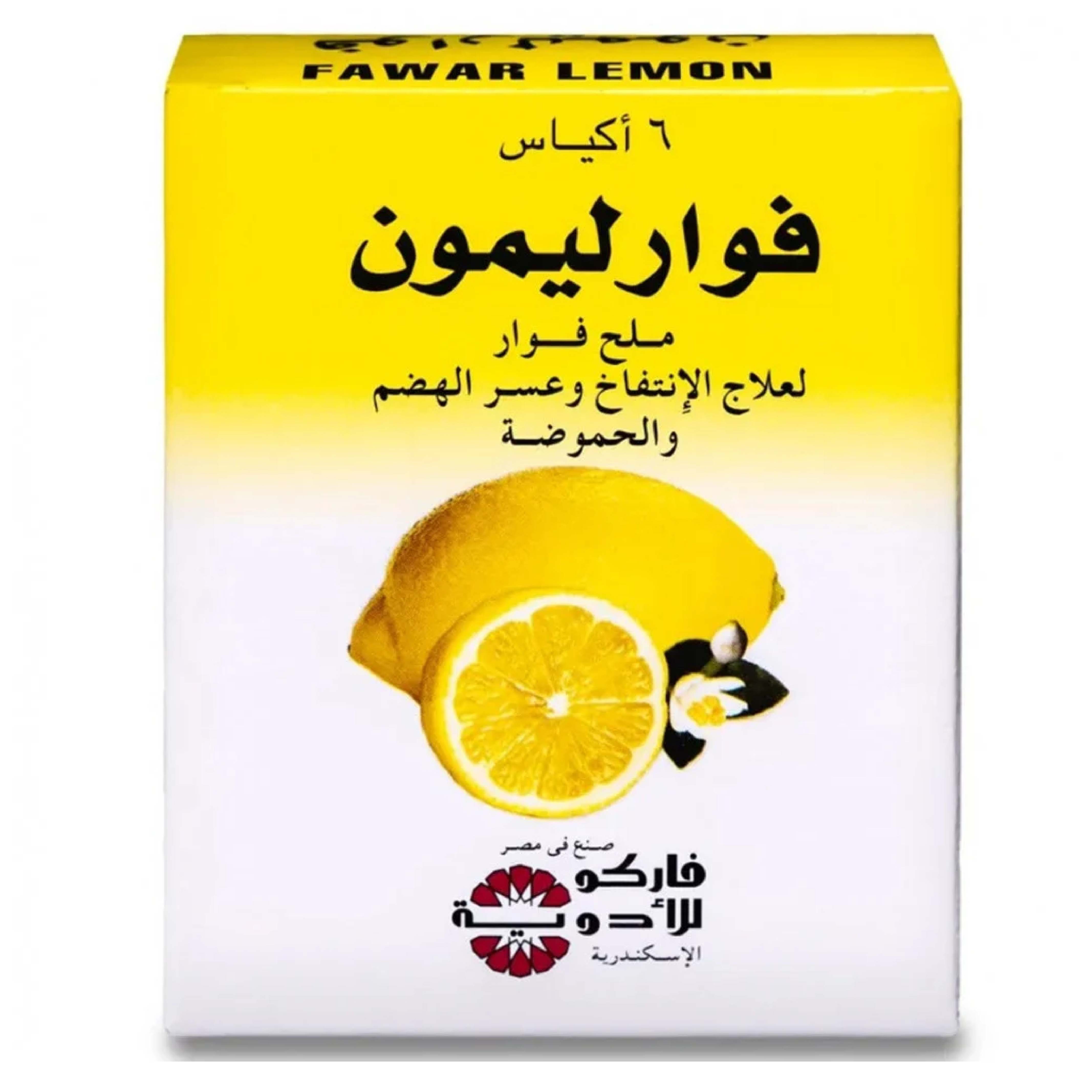Fawar Lemon Eff 6 Sachets
