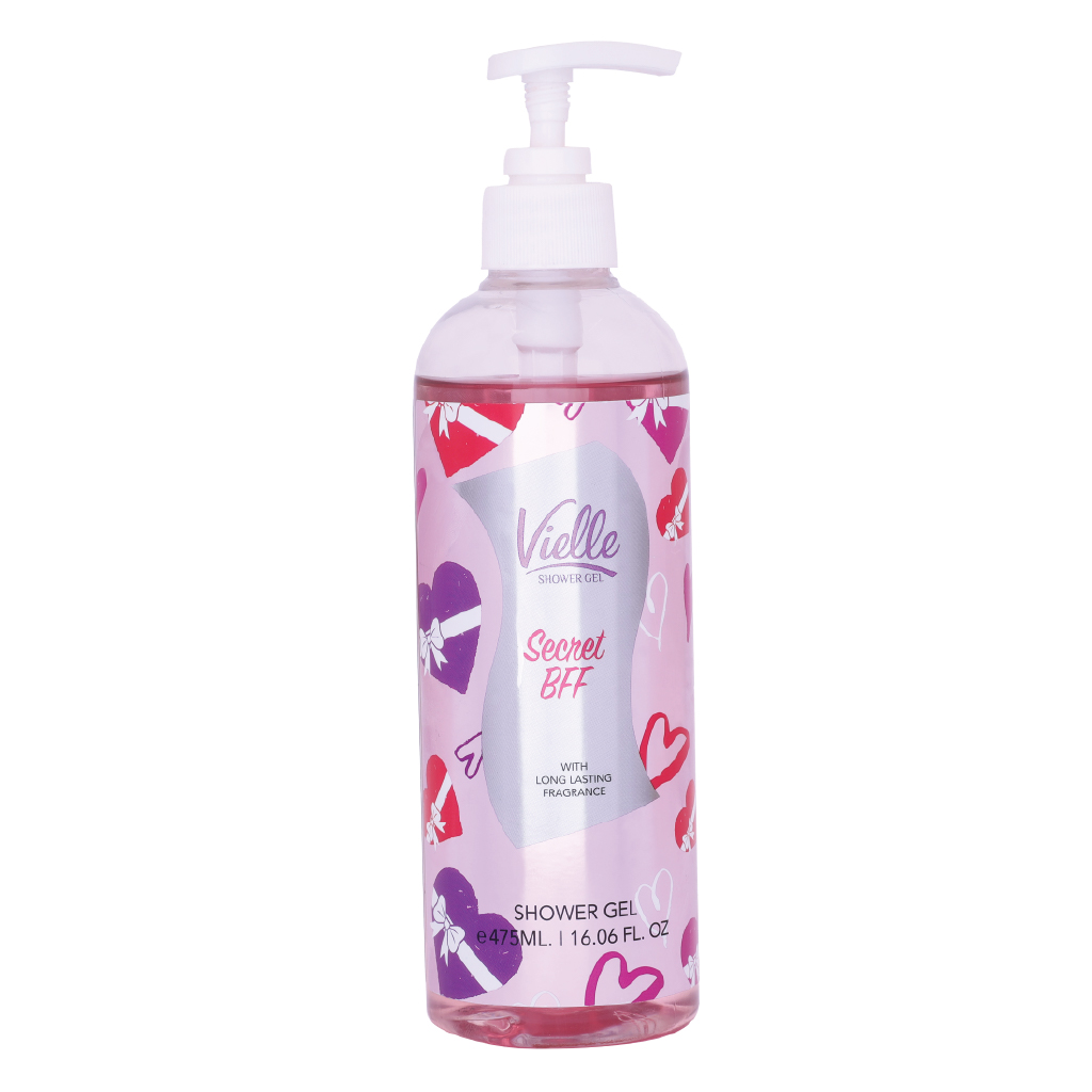 Vielle, Shower Gel BFF, Gentle shower gel with fresh scent, 475ml