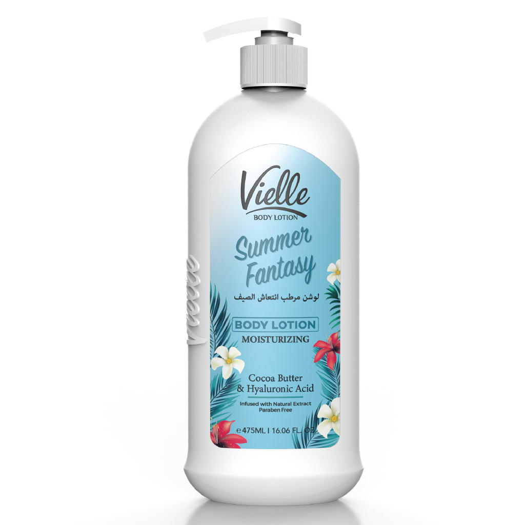 Vielle, Body Lotion Summer Fantasy, Hydrating summer scented body lotion, 475ml