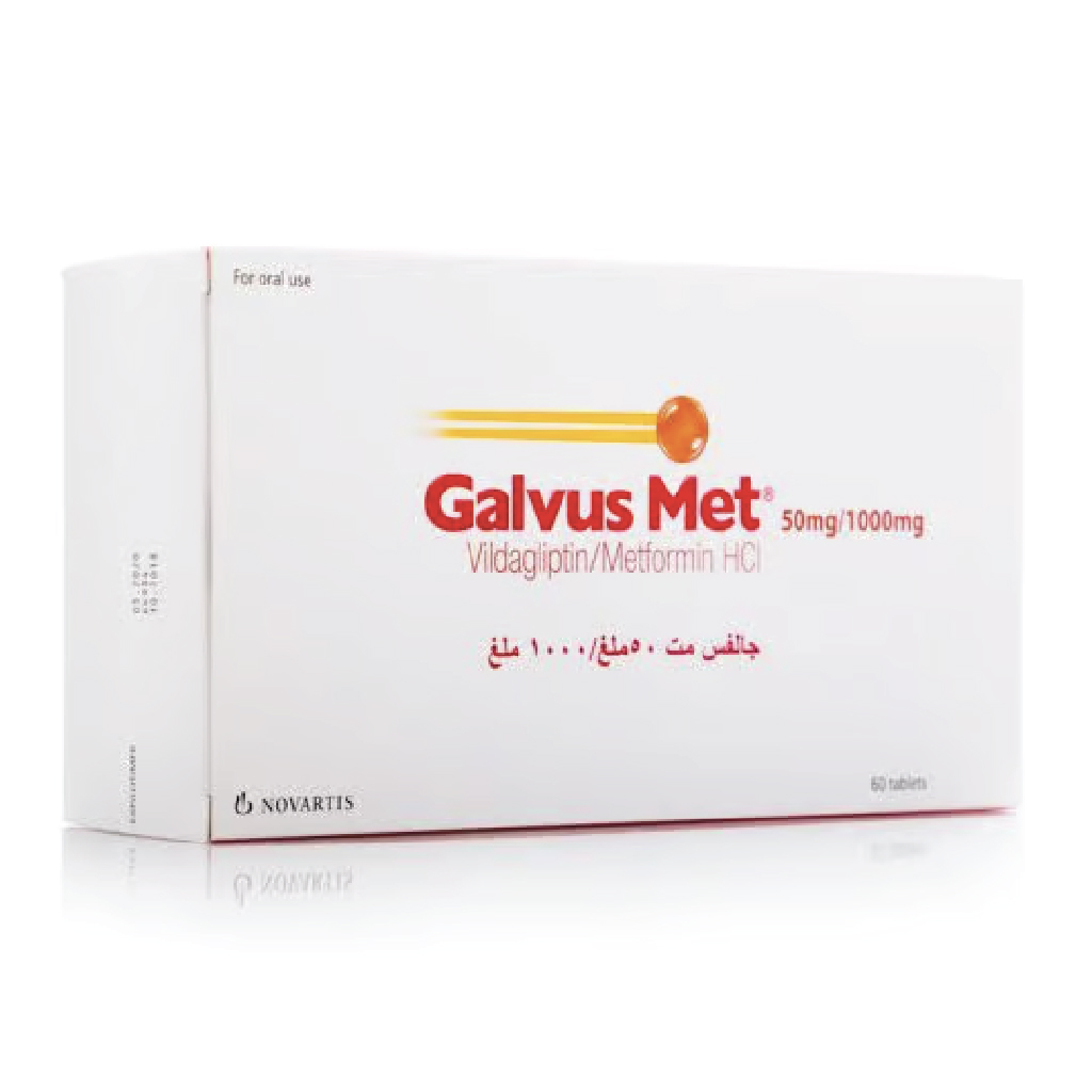 Galvus Met 50mg / 1000mg 60 Tablets