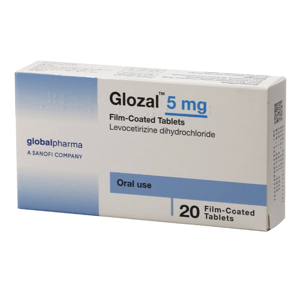 Glozal 5mg 20 Tablets