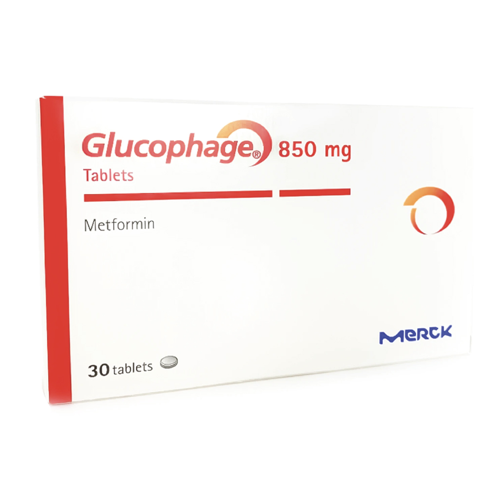 Glucophage 850mg 30 Tablets