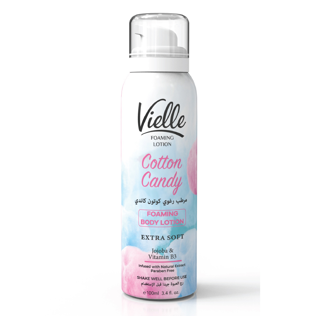 Vielle Body Foaming Lotion Cotton Candy 100ML