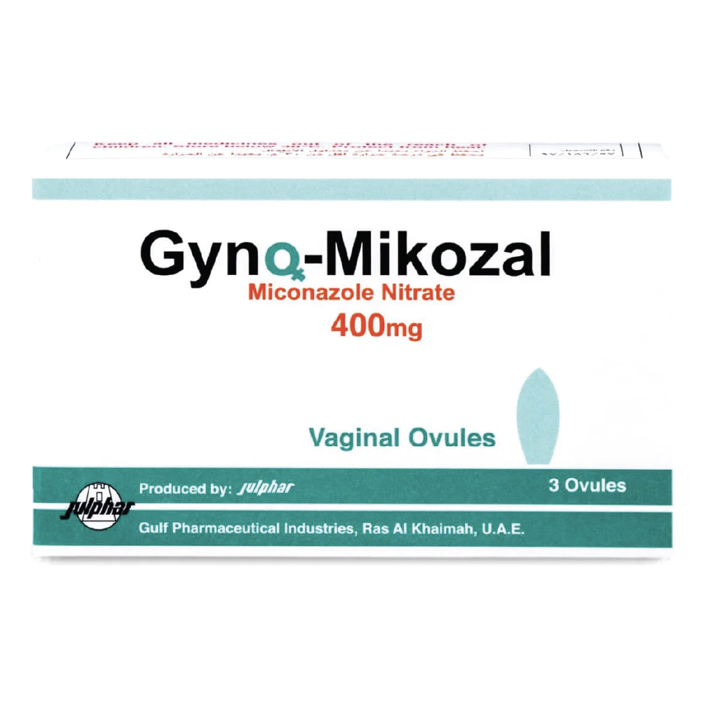 Gyno Mikozal 400mg Vaginal Ovules 7