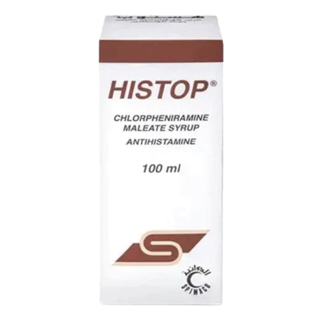 Histop, Syrup, Antihistamine syrup for allergy relief, 2mg, 100ml