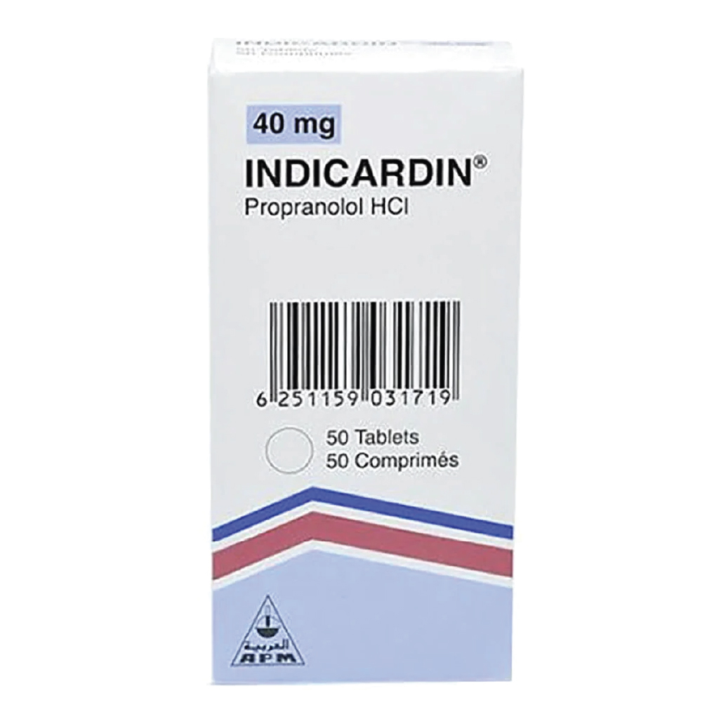 Indicardin 40mg 50 Tablet