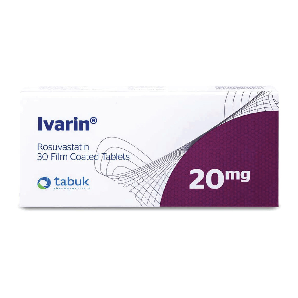 Ivarin 20mg 30 Tablets