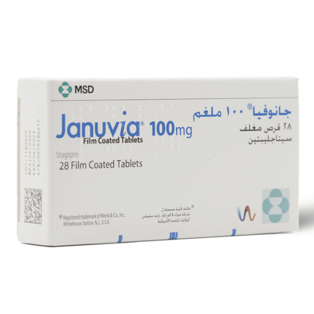 جانوفيا 100 ملغ 28 قرص