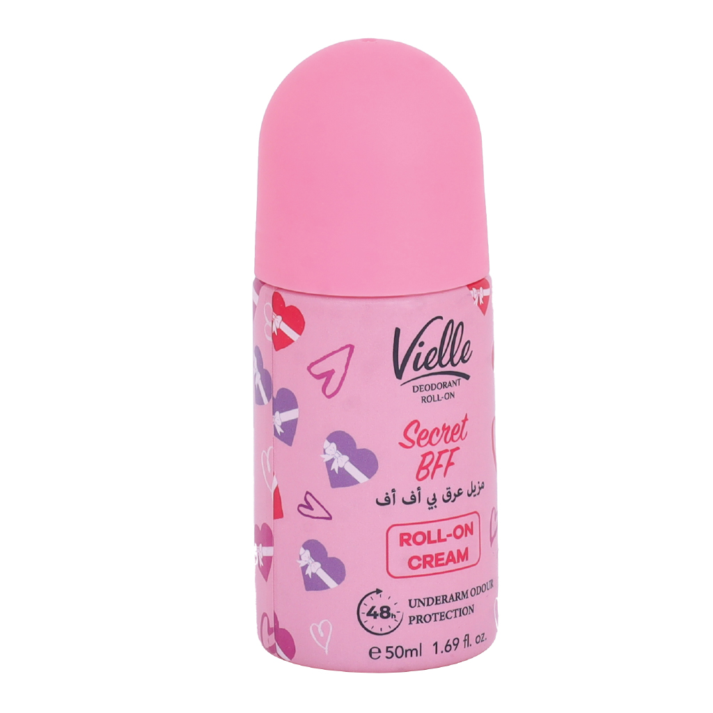 Vielle, Deo Roll-On BFF, Long-lasting deodorant with fresh scent, 50ml