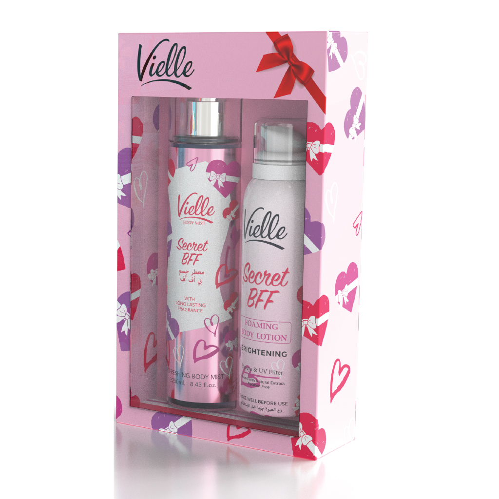Vielle, Body BFF Gift Set, Gift set with body mist and lotion, Size varies