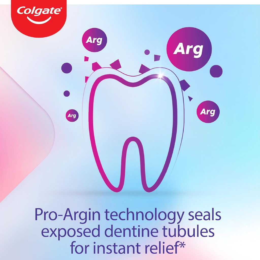 Colgate, Sensitive Pro Relief Teeth Whitening Toothpaste, Toothpaste for sensitive teeth with whitening effect, 75 ml