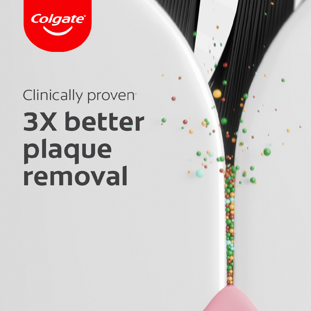 Colgate, Slim Soft Black Charcoal Tb - 2pk