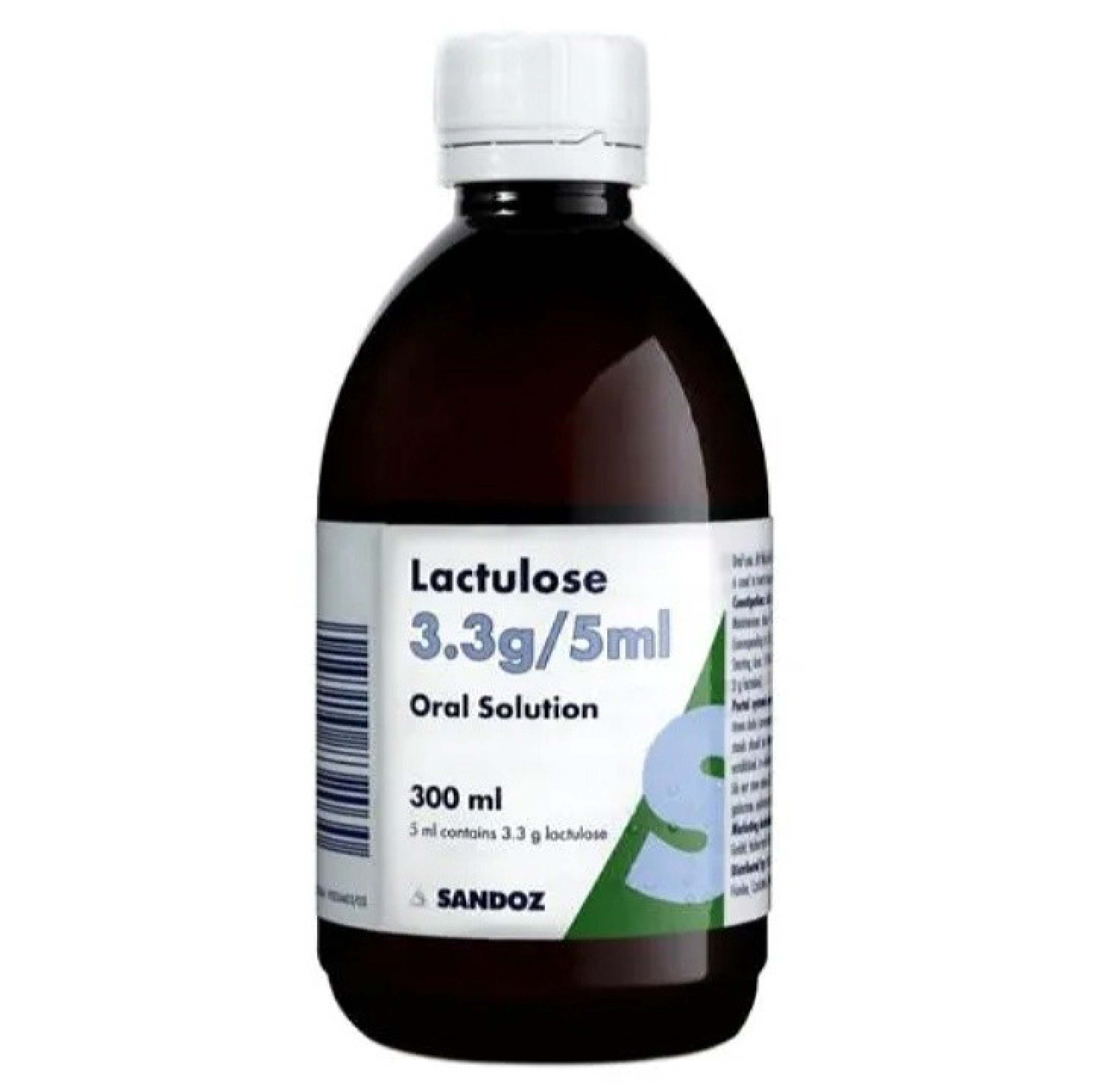 Lactulose, Syrup, Laxative for constipation relief, 300ml