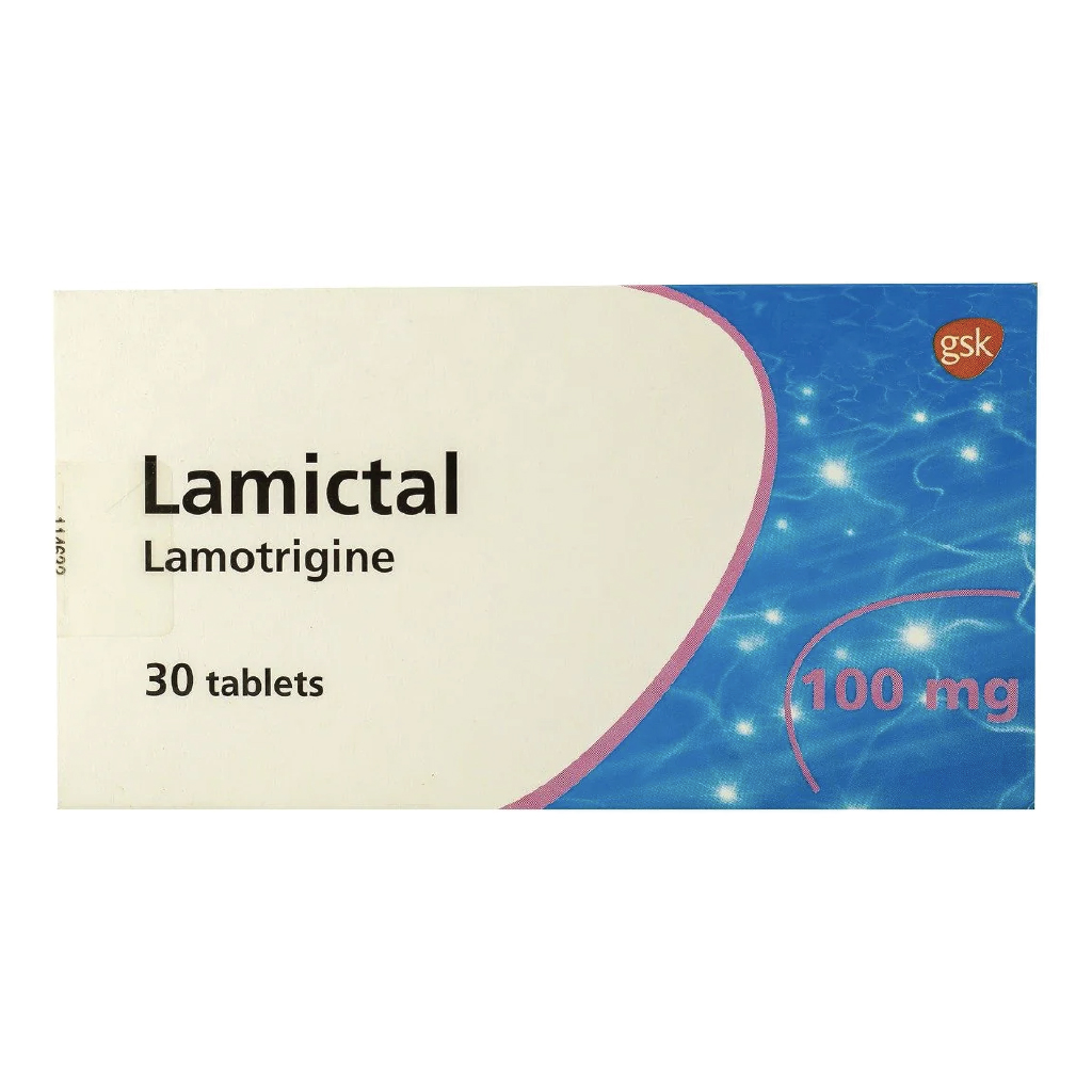 Lamictal 100mg 30 Tablets