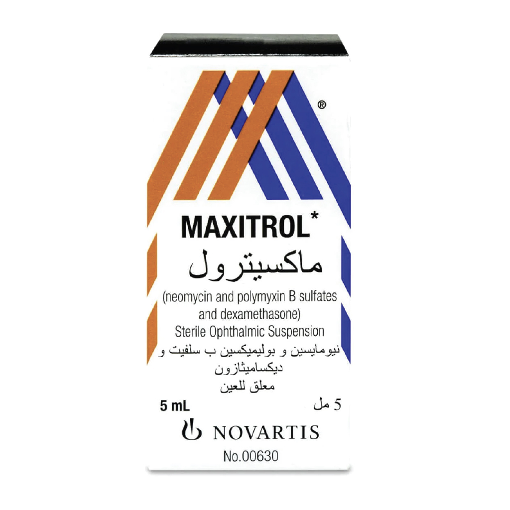 Maxitrol 1% Eye Drops 5ml