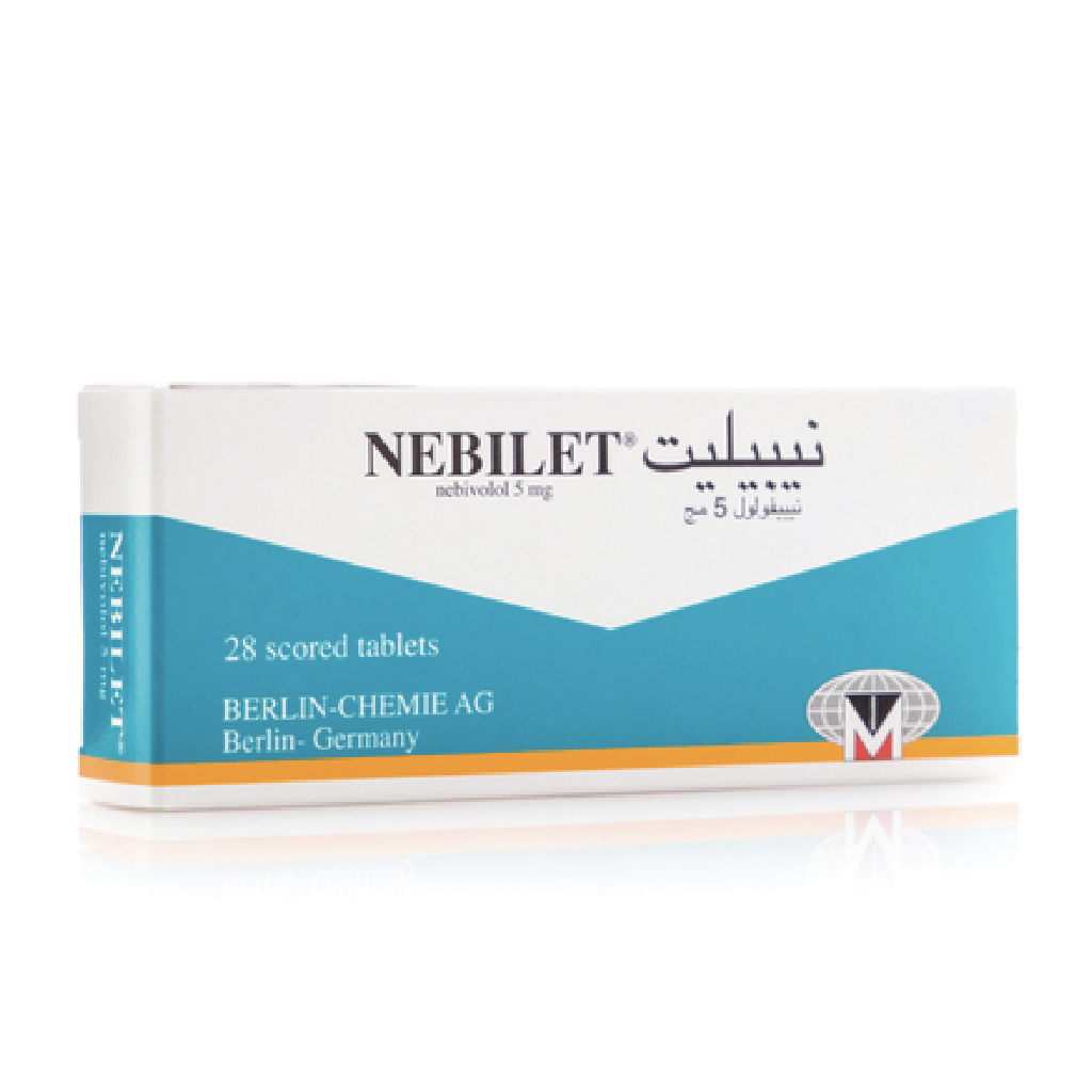 Nebilet Nebivolol 5mg 28 Tablets