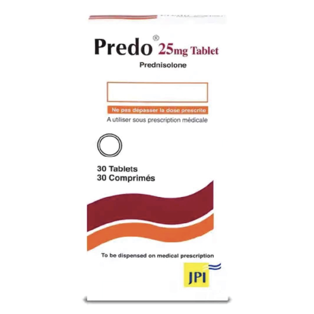 Predo 25mg 30 Tablets