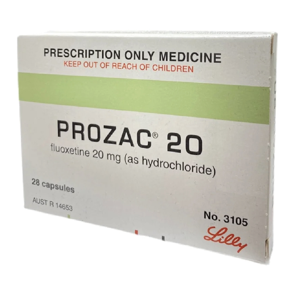 Prozac Fluoxetine 20mg 28 Capsules