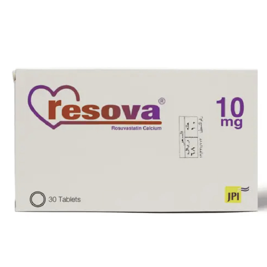 Resova Rusovastatin 10mg 30 Tablets
