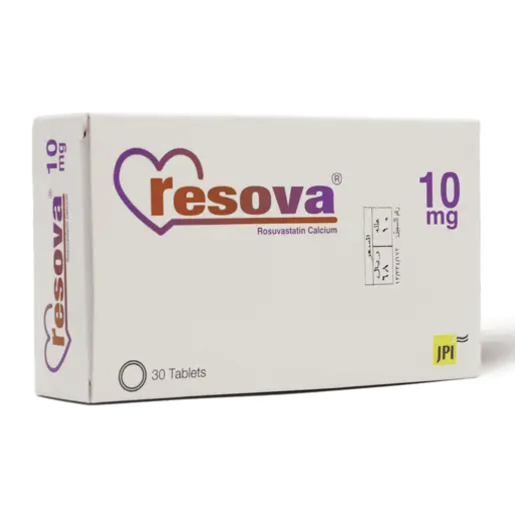 Resova Rusovastatin 10mg 30 Tablets