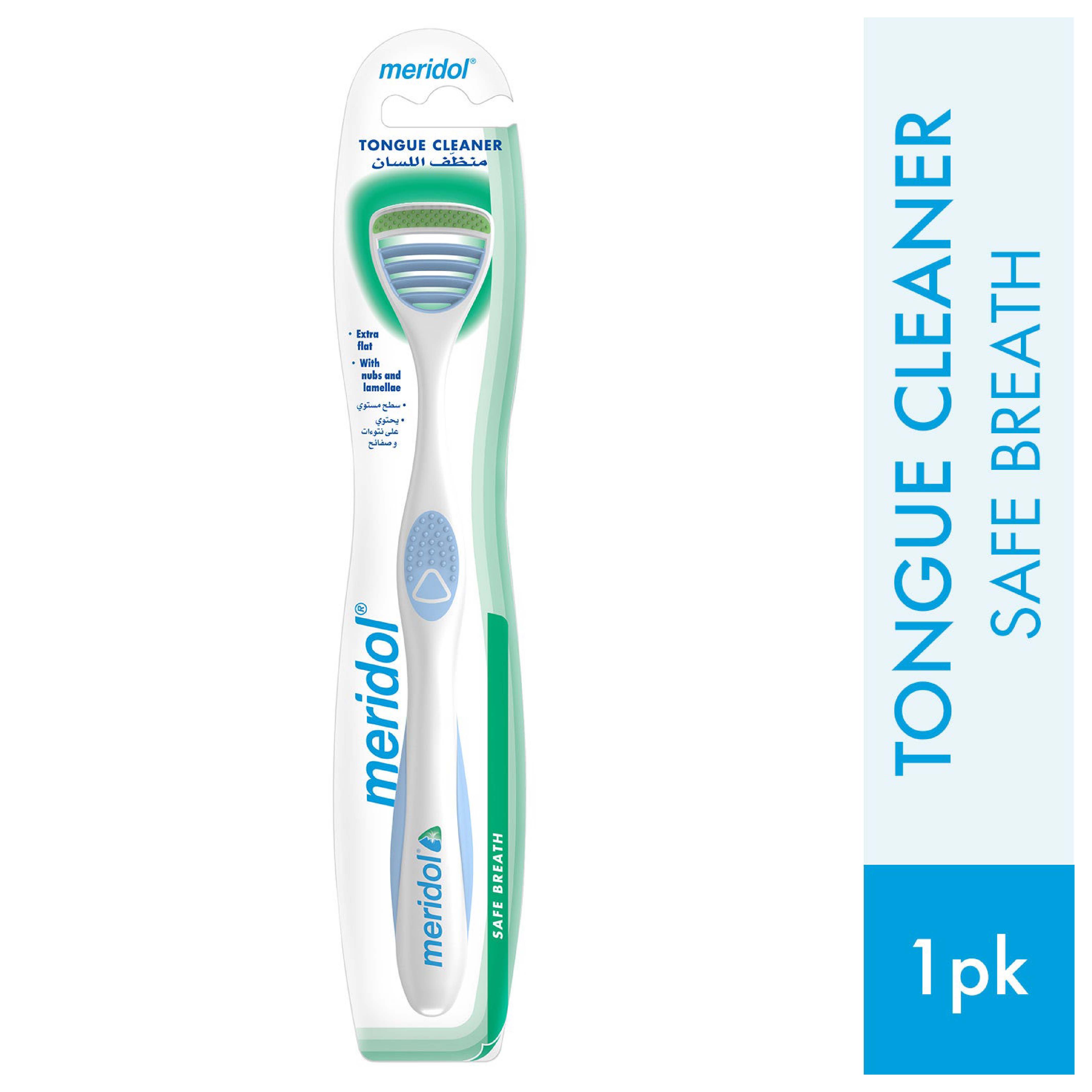 Meridol Safe Breath Tongue Cleaner - 1Pk