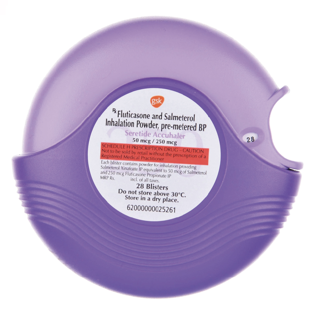 Seretide Accuhaler 50mcg / 250mcg