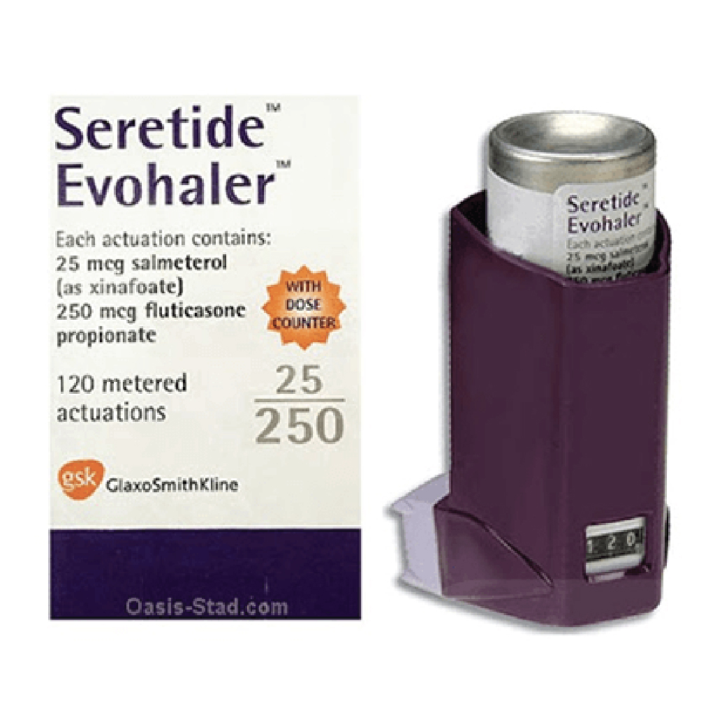 Seretide Evohaler 250mcg