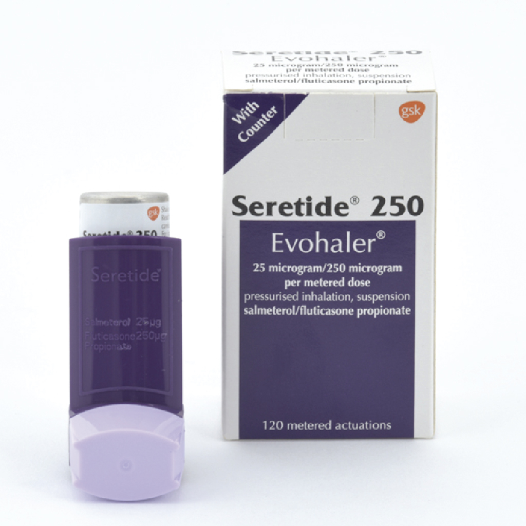 Seretide Evohaler 250mcg