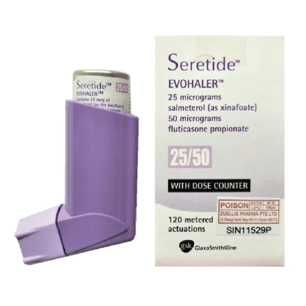 Seretide Evohaler 50mcg