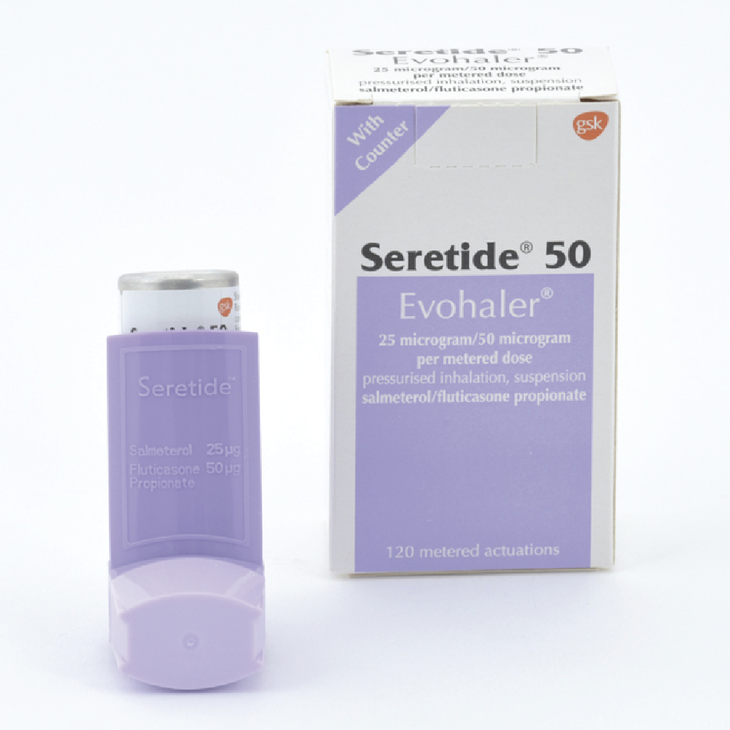Seretide Evohaler 50mcg