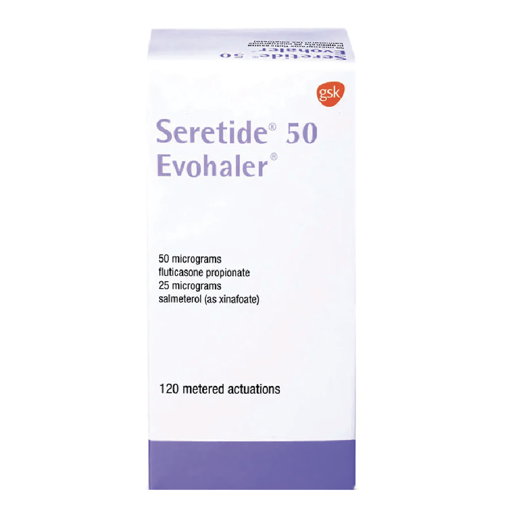 Seretide Evohaler 50mcg