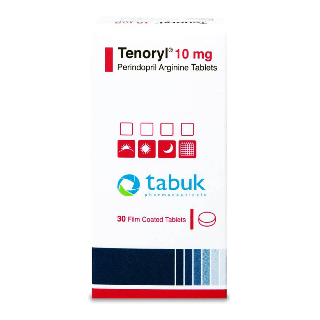 Tenoryl, 10mg tablets, Antihypertensive medication for blood pressure control, 30 tablets