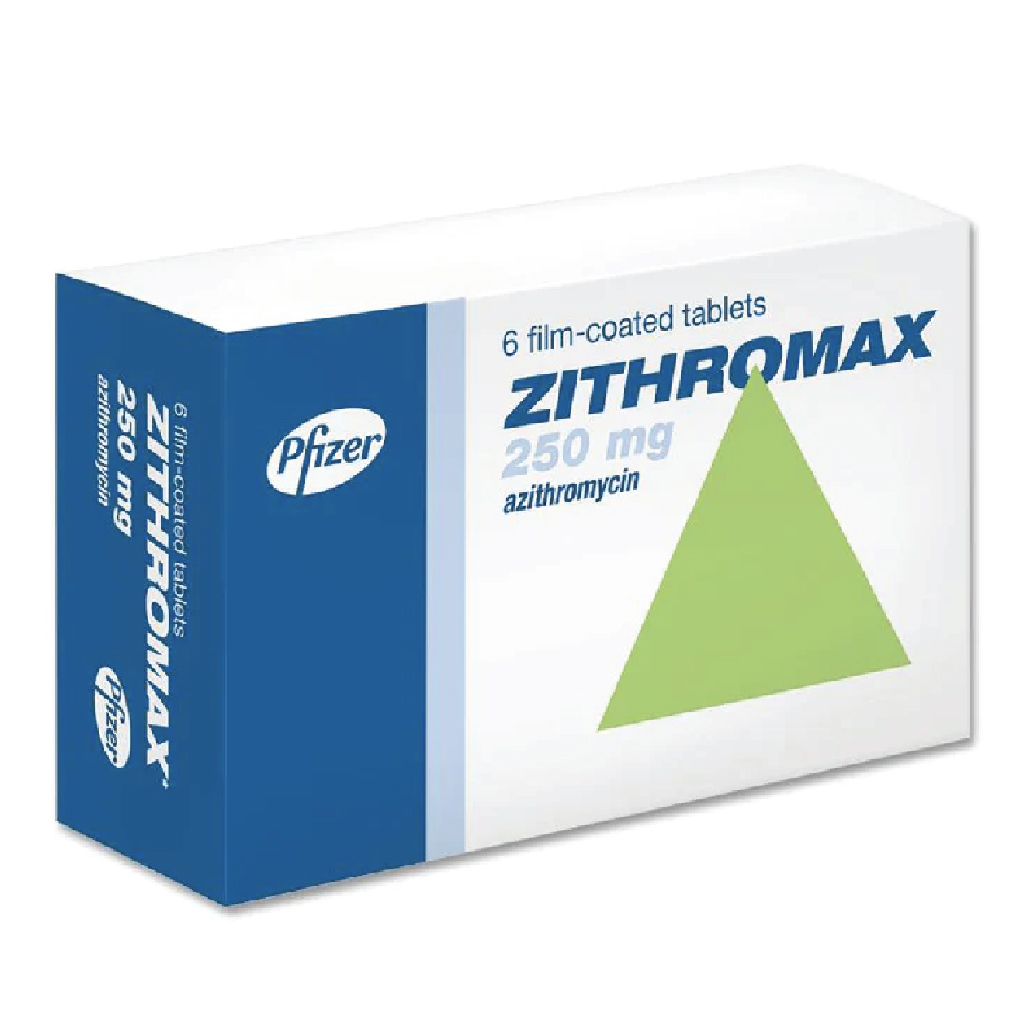 Zithromax 250mg 6 Capsules
