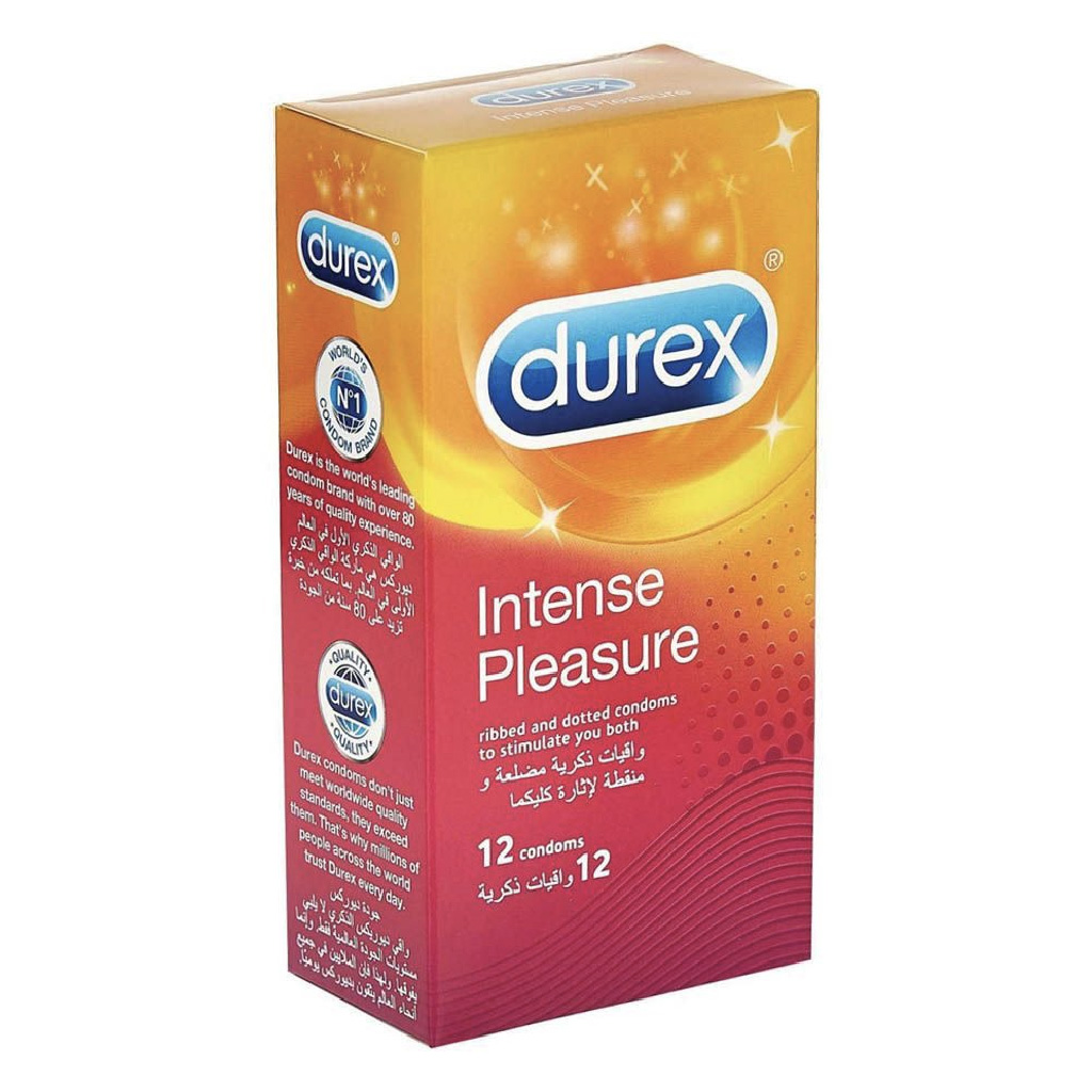 Durex Intense Pleasure Max Cond 12'S