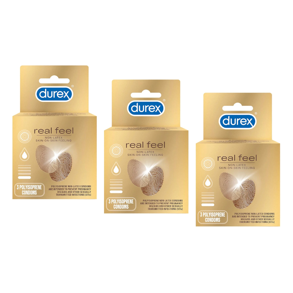 Durex Real Feel Cond 3'S