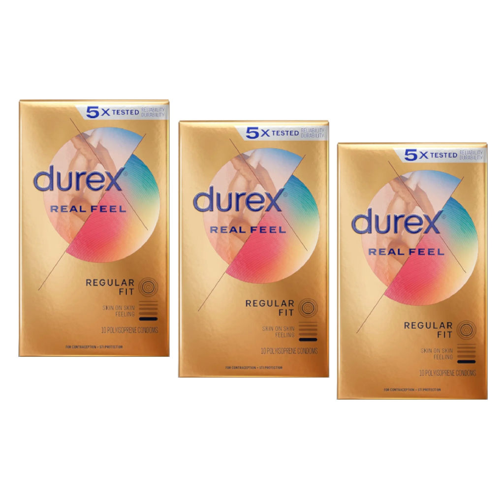 Durex Real Feel Cond 3'S
