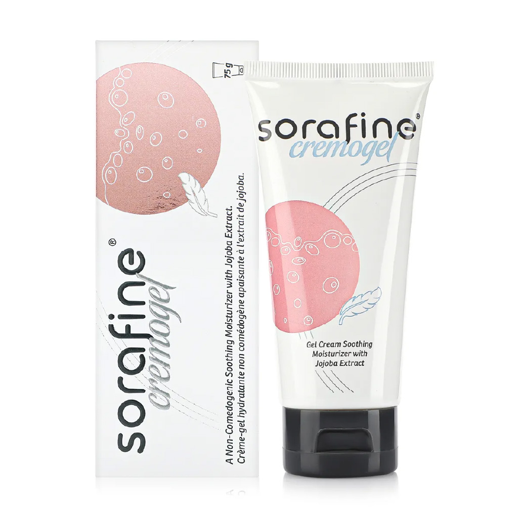 Sorafine, Cremogel, Hydrating and soothing skin gel, 75 g