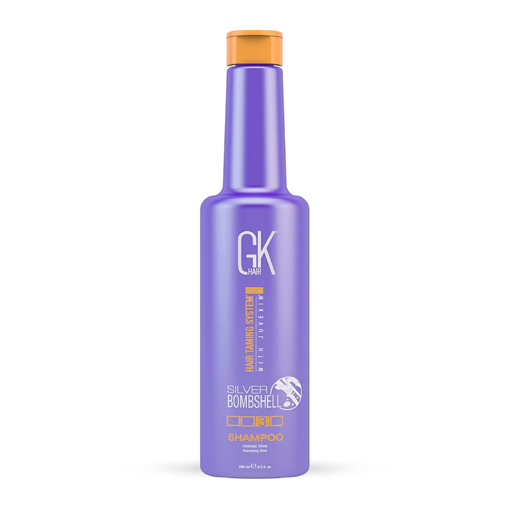 GK, Silver Bombshell Shampoo, Volumizing shampoo for shiny hair, 280ml