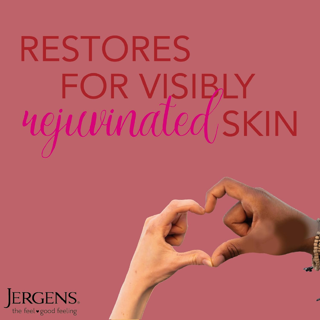 Jergens, Age defying lotion, Anti-aging moisturizing body lotion with firming benefits, 200 ml