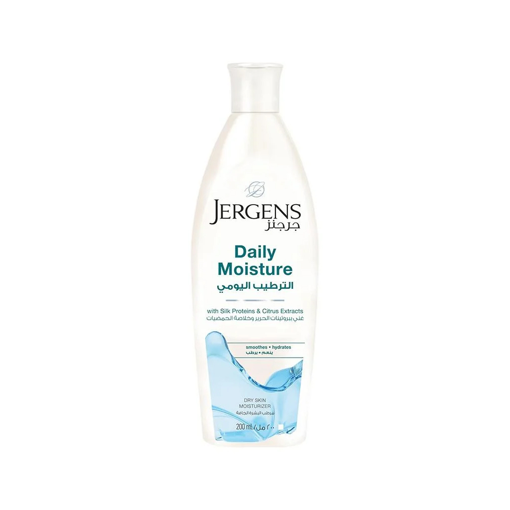 Jergens, Daily Moisture Lotion, Lightweight daily hydrating body lotion, 200ml