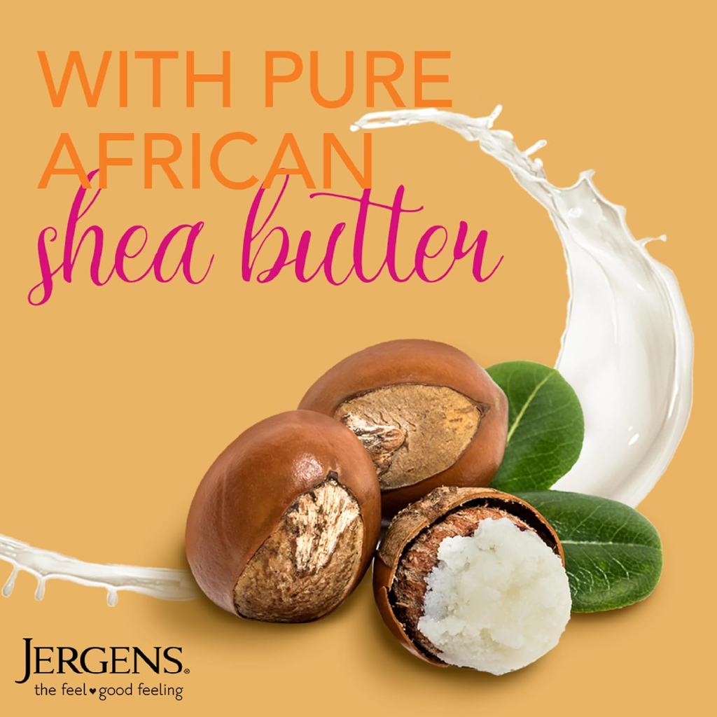 Jergens, Shea Butter Lotion, Rich moisturizing lotion with shea butter, 200ml