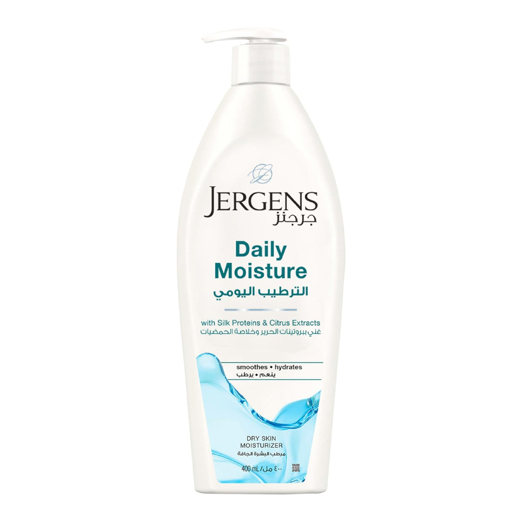 Jergens, Daily Moisture Lotion, Hydrating daily lotion for soft smooth skin, 400ml