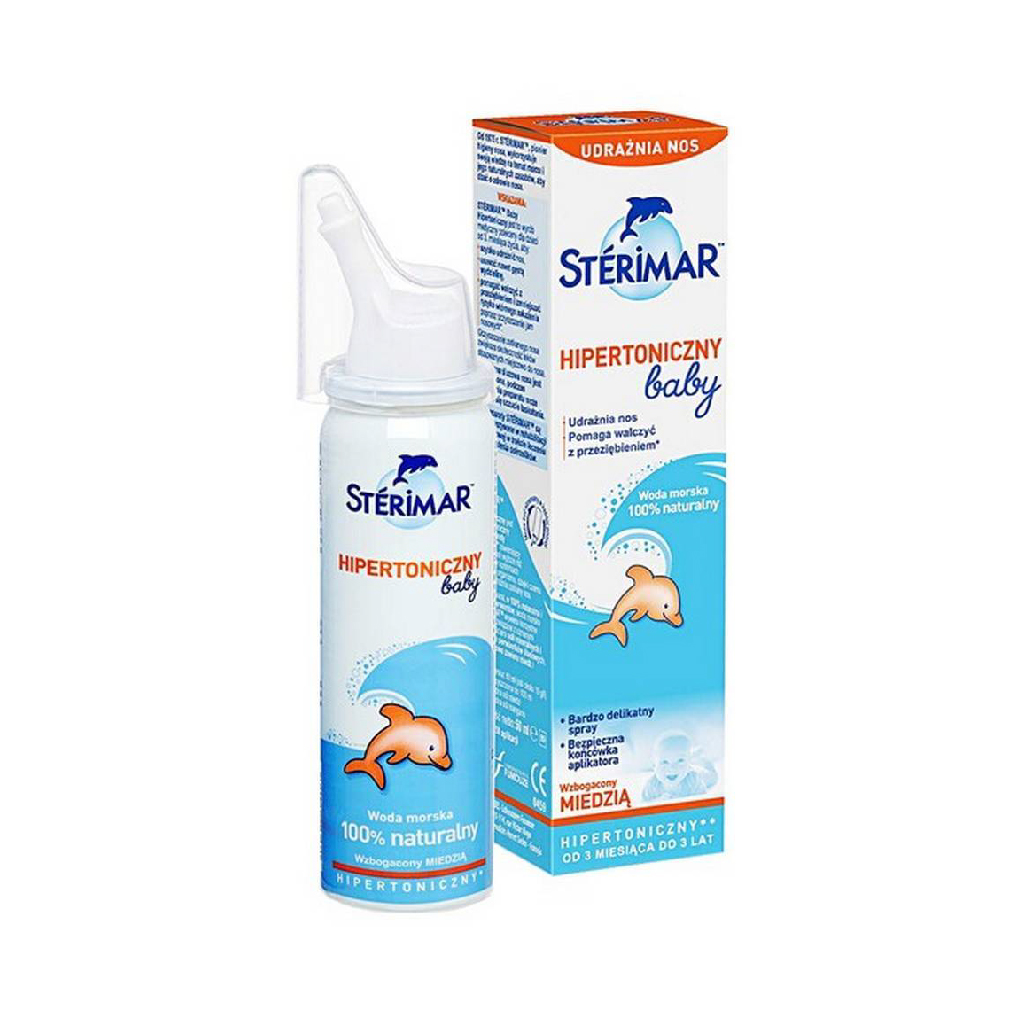 Sterimar Blocked Nose Baby Nasal Spray, 50 ml