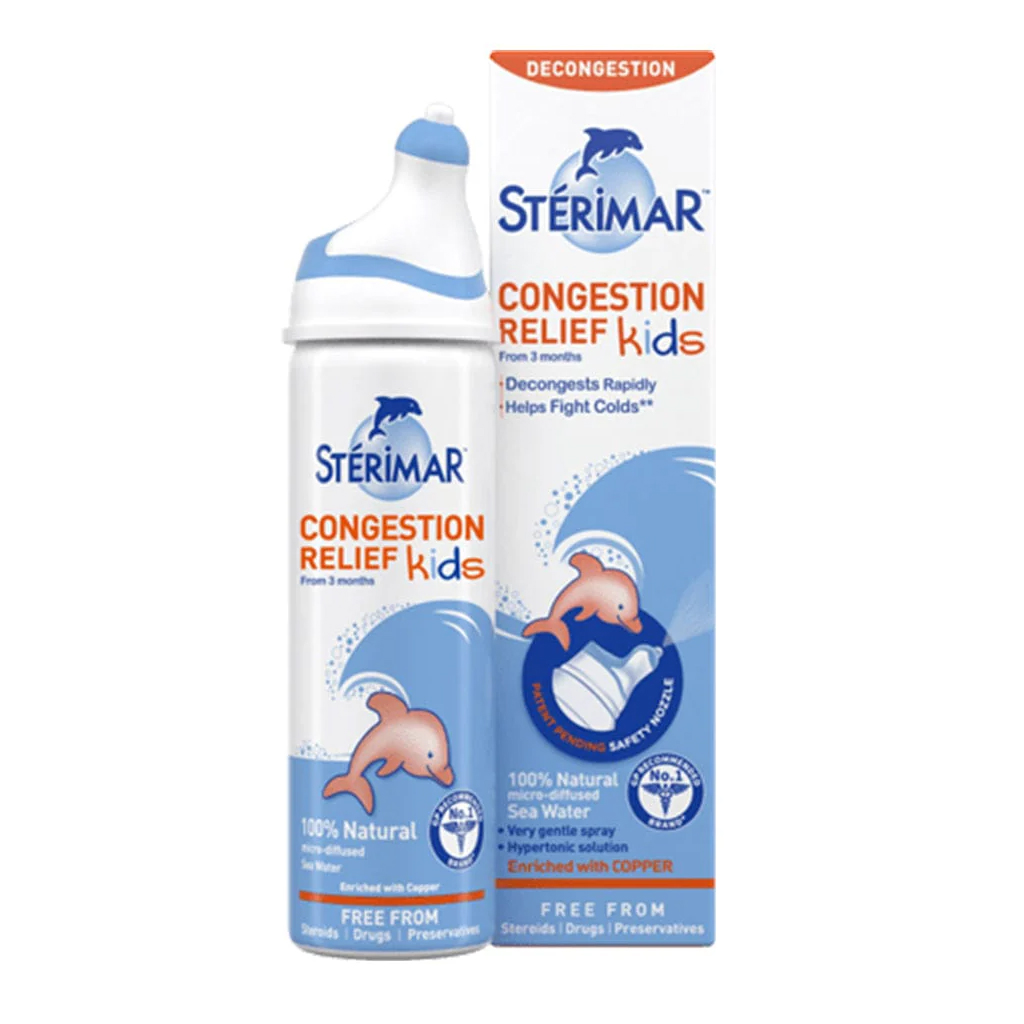 Sterimar Blocked Nose Baby Nasal Spray, 50 ml