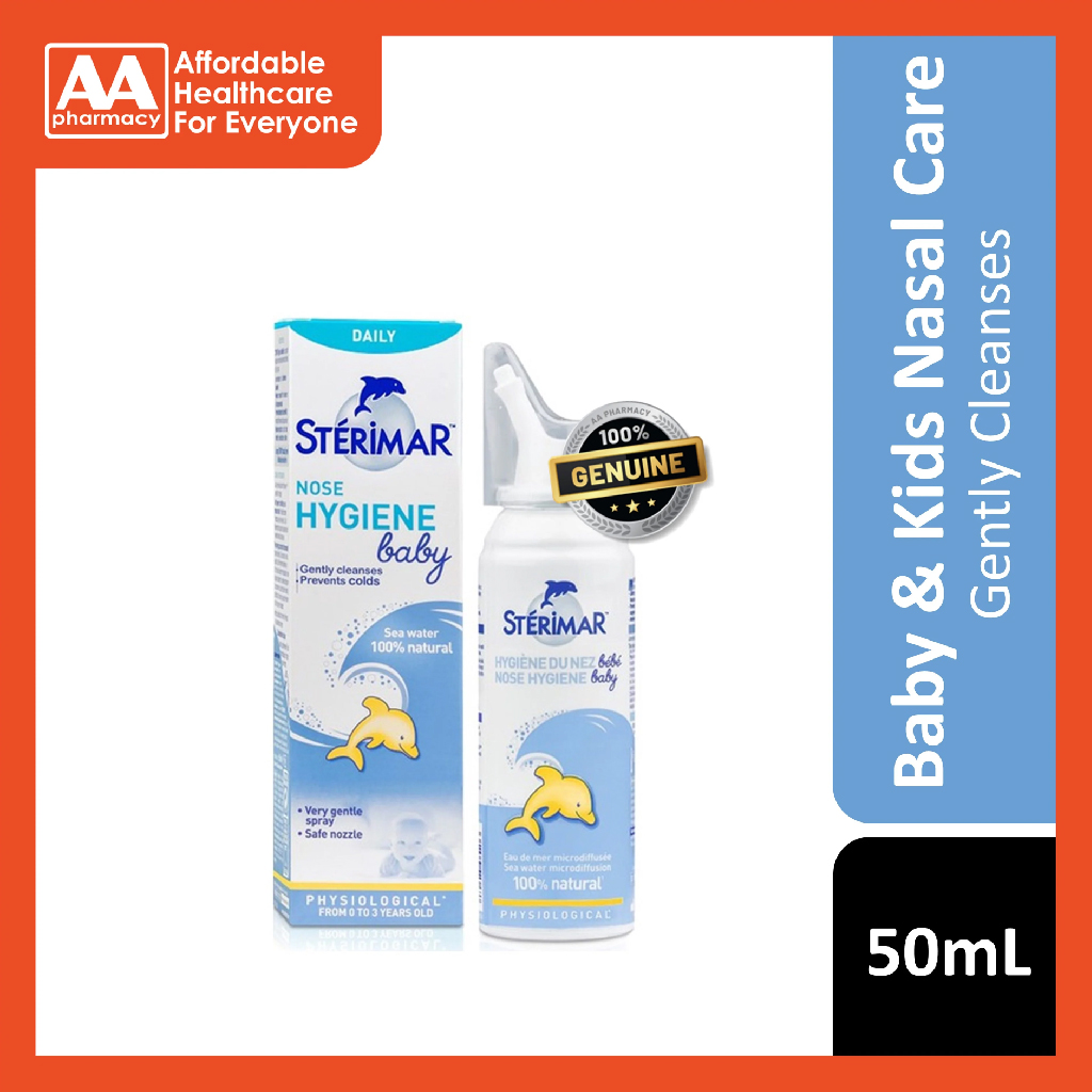 Sterimar Blocked Nose Baby Nasal Spray, 50 ml