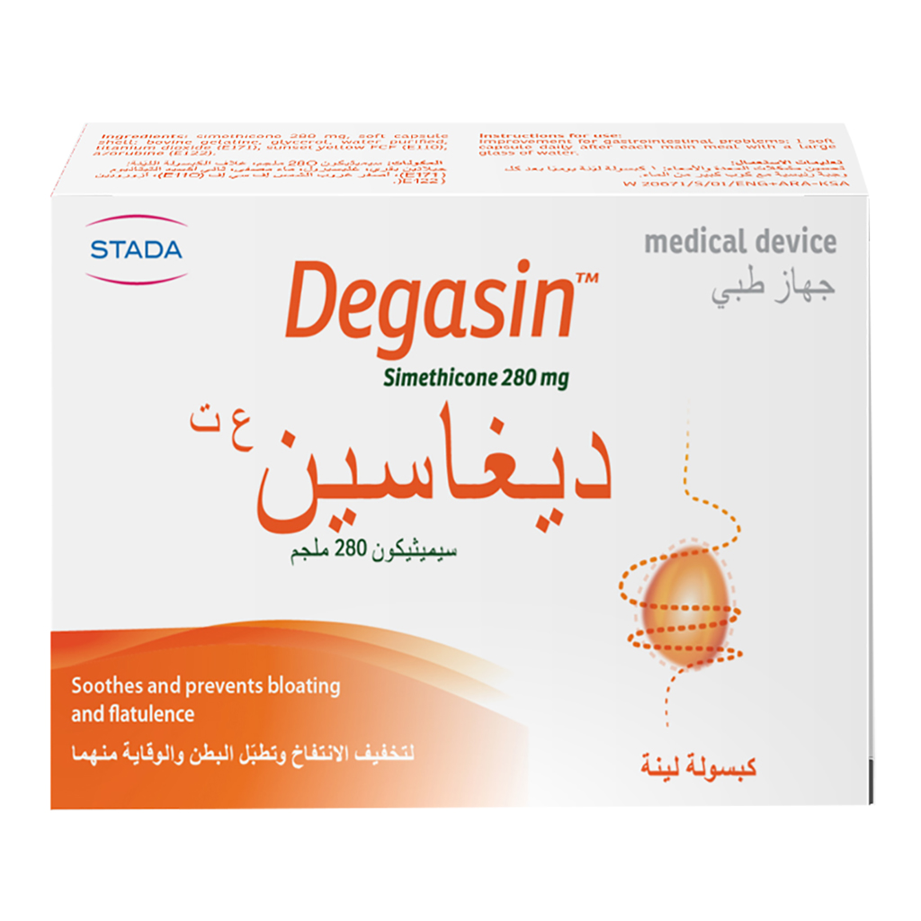 Degasne 280 mg 32 Capsule