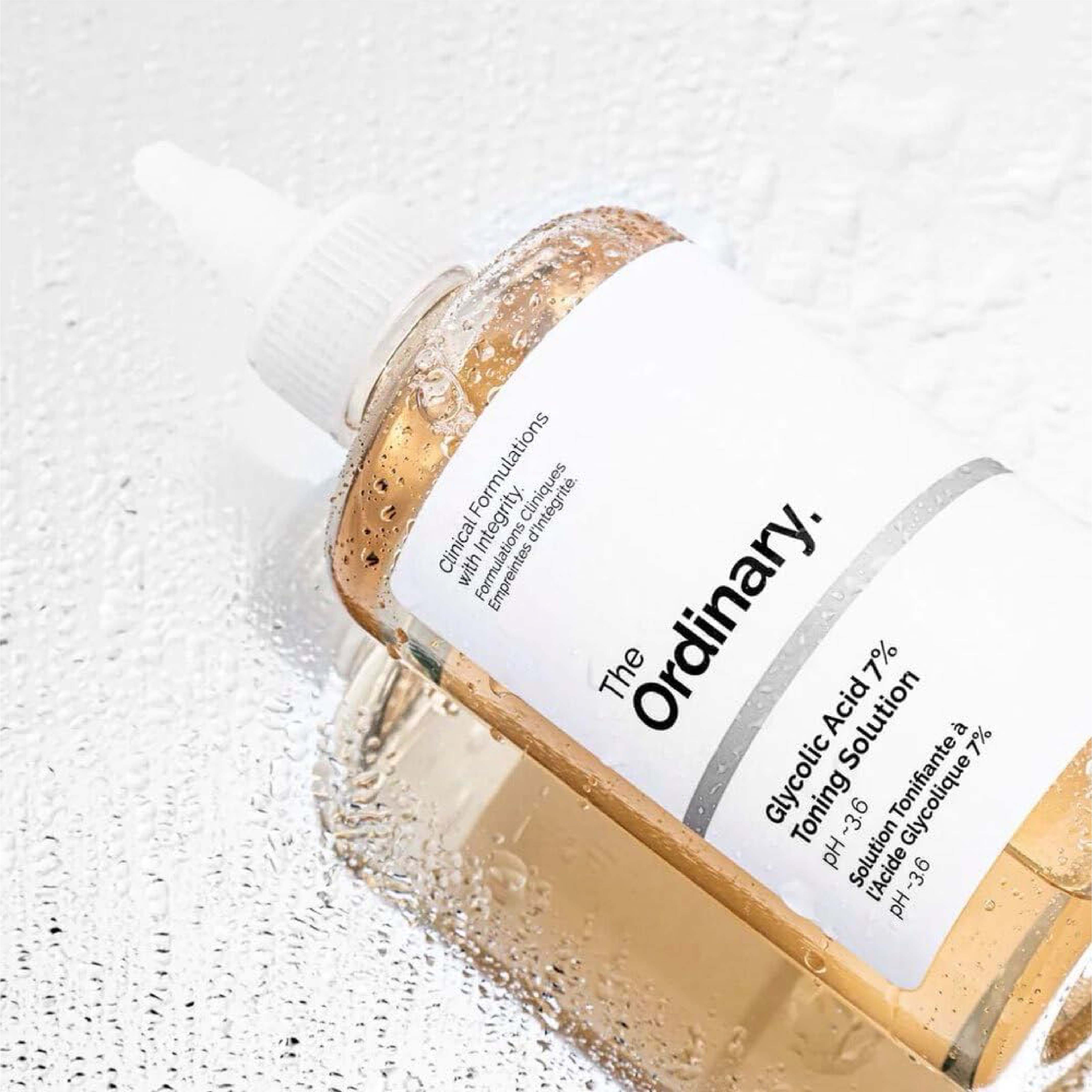 The Ordinary, Glycolic Acid 7% Toning Solution, Exfoliating facial toner for radiant skin, 240ml